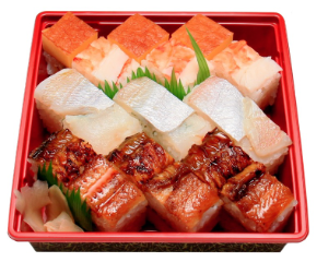 〈京料理井筒〉箱寿司