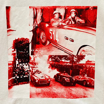 フェラーリ レース ロード トリップ Tシャツ【メンズ】5/30up